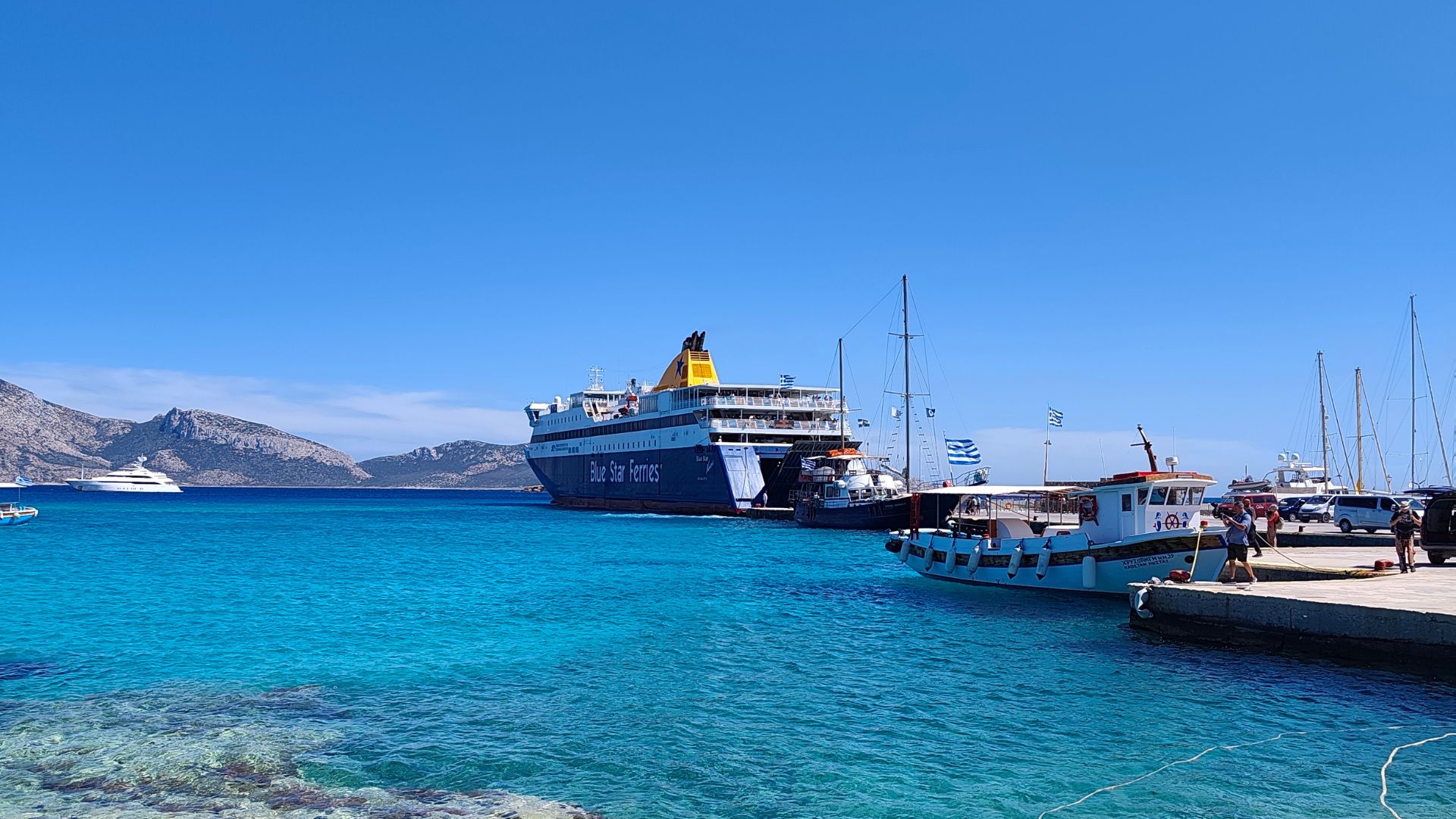 Naxos promy Cyklady
